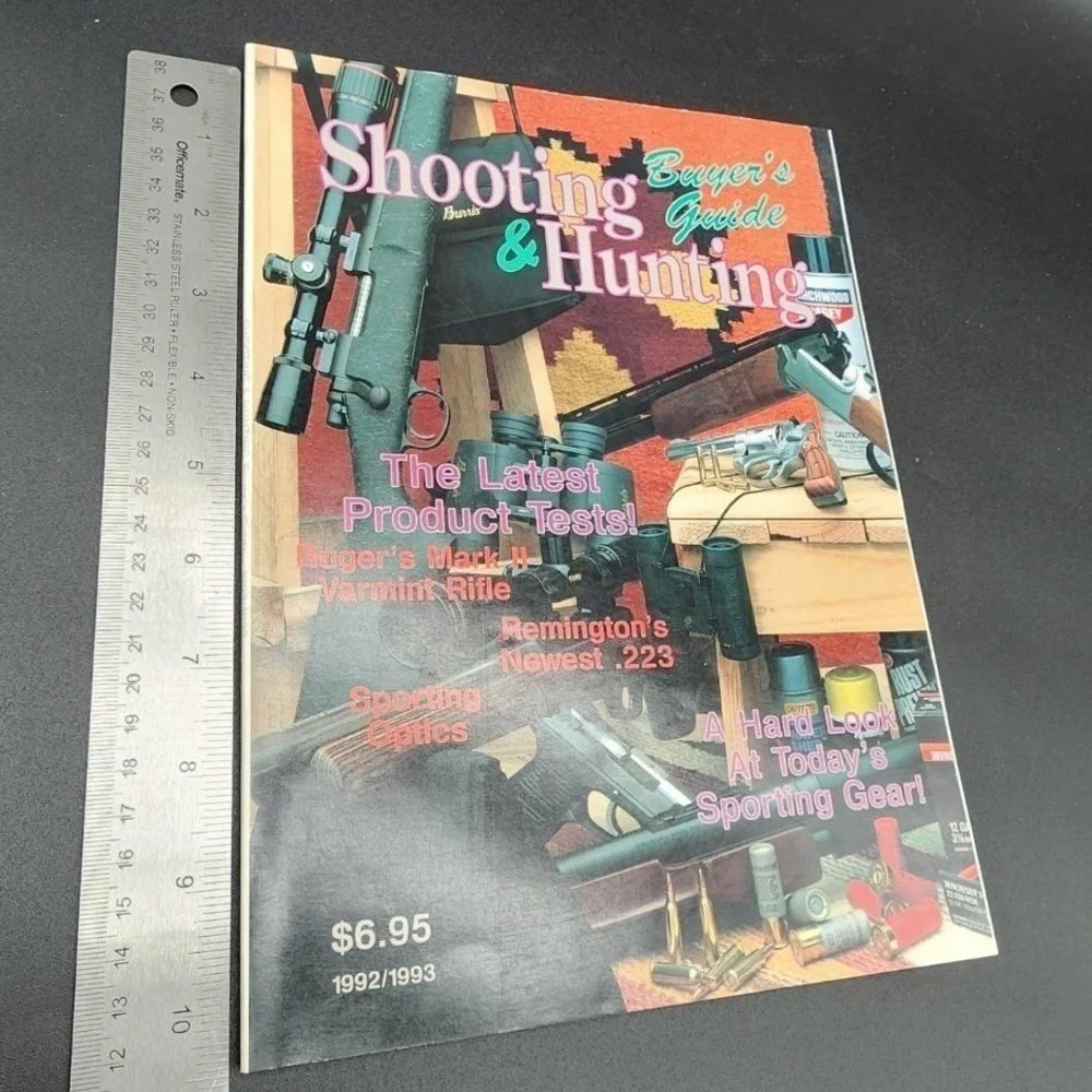 Shooting‎ & Hunting Buyer's Guide 1992/1993 Magazine New Old Stock Vintage Ruger
